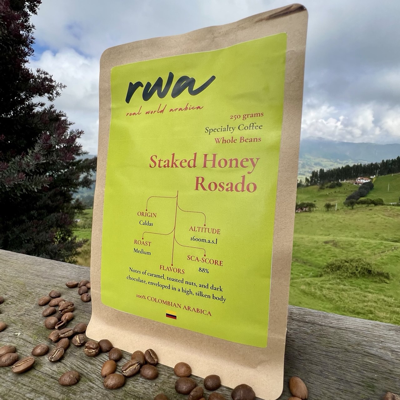 Staked Honey Rosado - Honeyed Colombian Coffee