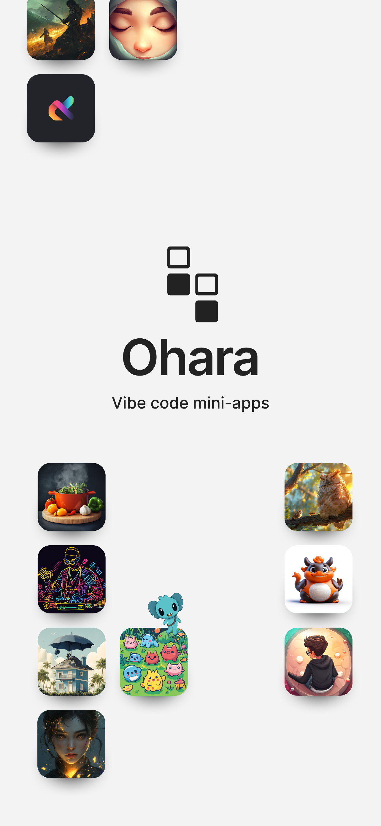 Ohara - Farcaster Mini Apps screenshot