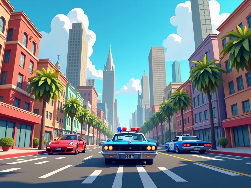 Cartoon Crime City