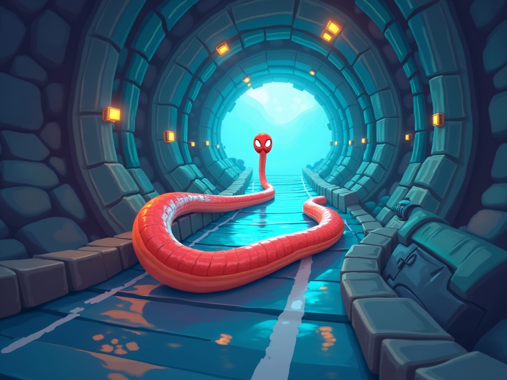 Tunnel Snake Adventure