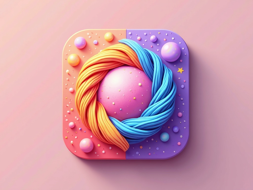 Random Color & Text Genie