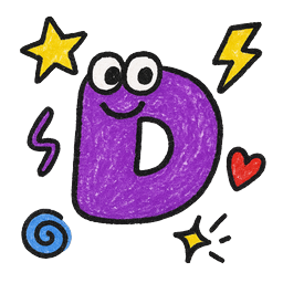 DDRAWING - Absurd Preschool Doodles - Farcaster Mini Apps