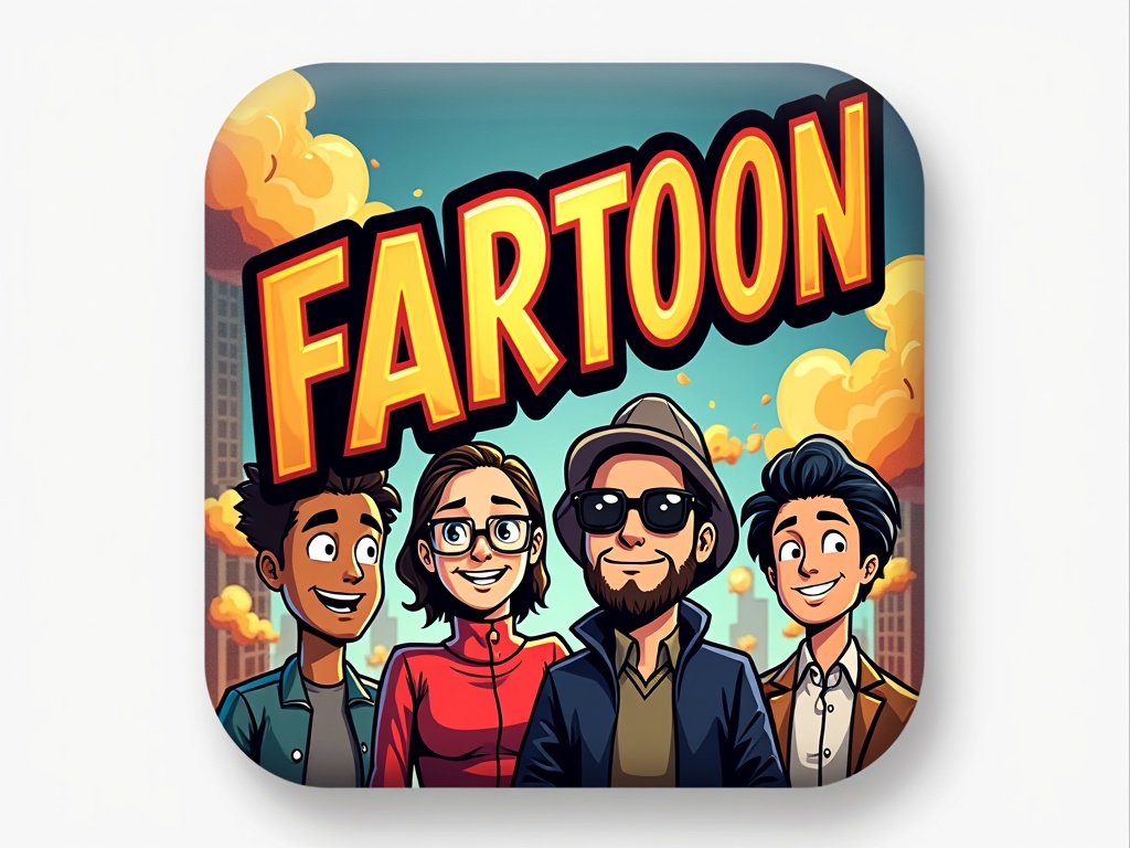 FARTOON: The Comic Revolution - Farcaster Mini Apps