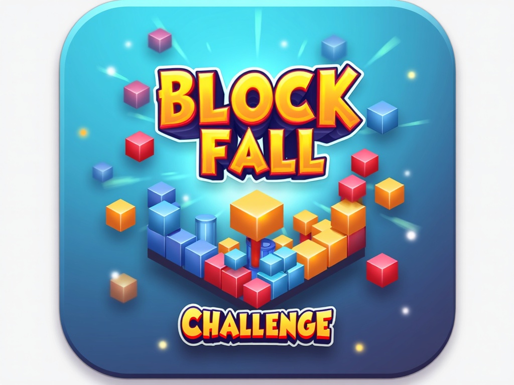 Block Fall Challenge - Farcaster Mini Apps